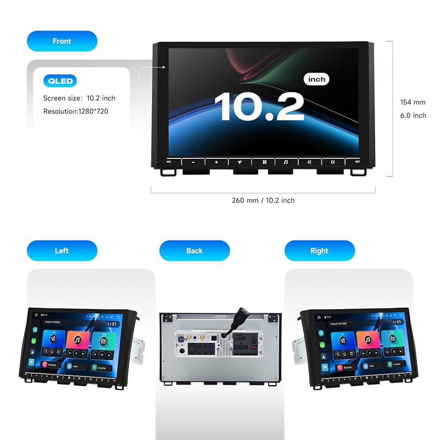 Apple - Apple7639さん用 Amazon.com: Dasaita Android 13 Car Stereo for Toyota Tundra